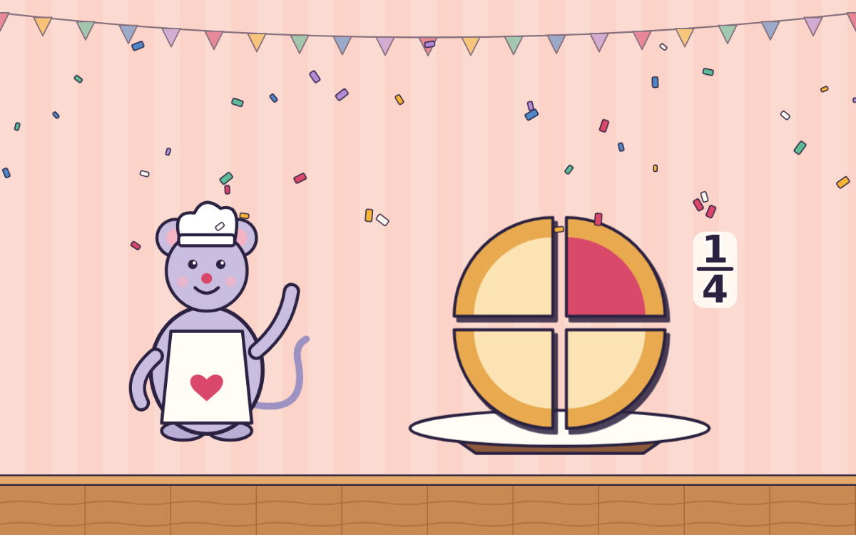 Year 3 Fractions: Bake and Share with Pip the Baker