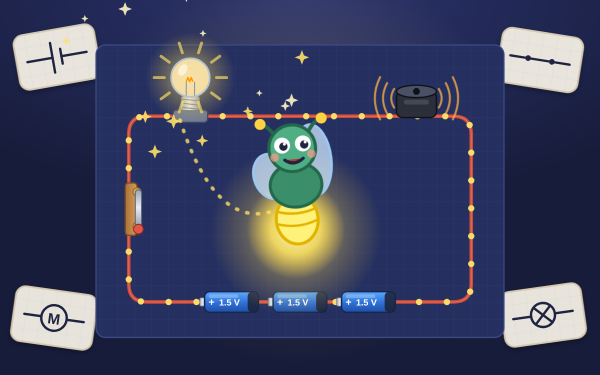Circuit Symbols and Voltage: Lumi's Glowing Circuit Lab
