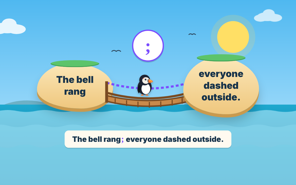 Colons, Semi-colons and Dashes: Bridge the Clause Islands