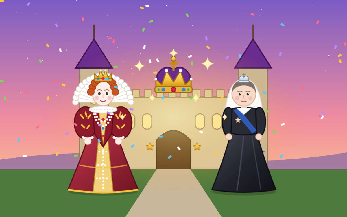 Elizabeth I and Queen Victoria: A Royal Time Adventure