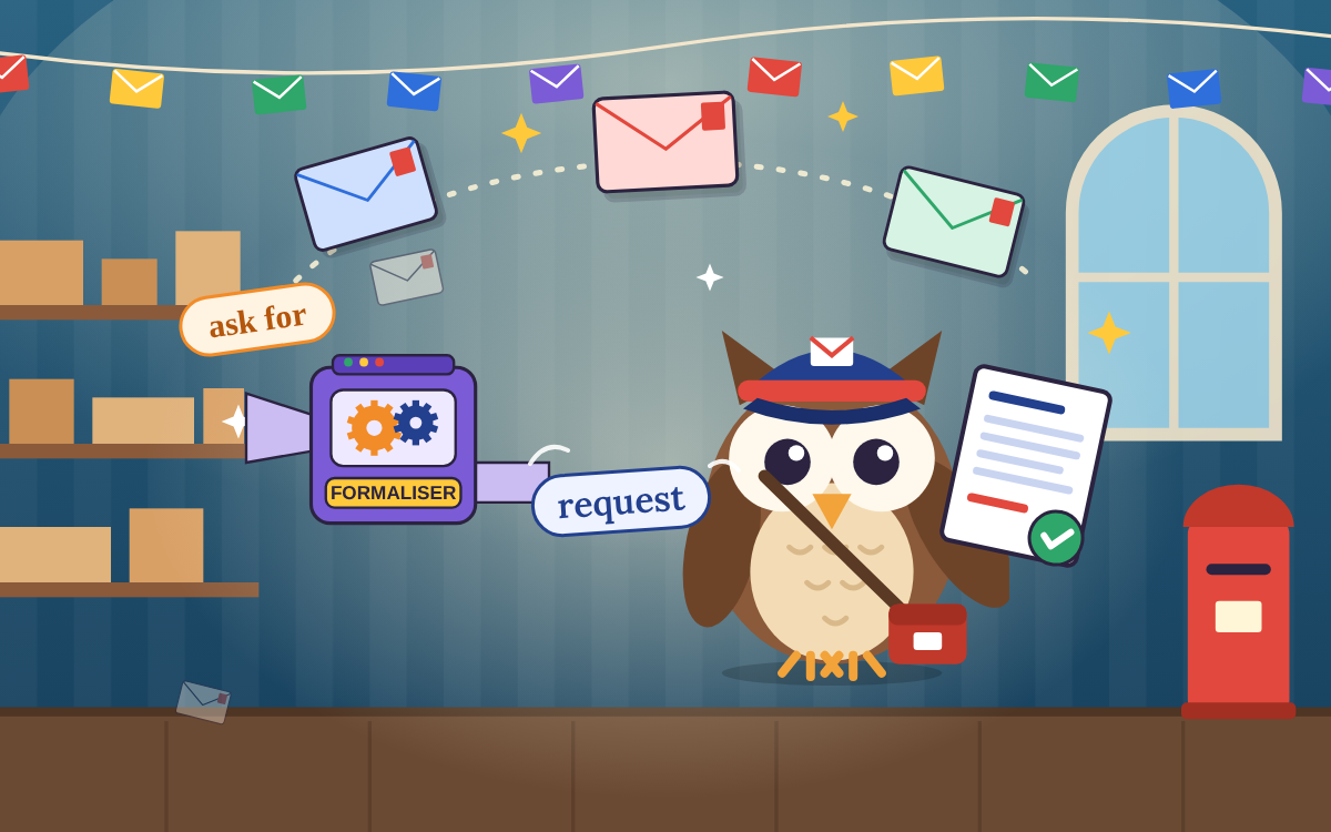 Formal Letter Writing: Quill's Post Office Adventure