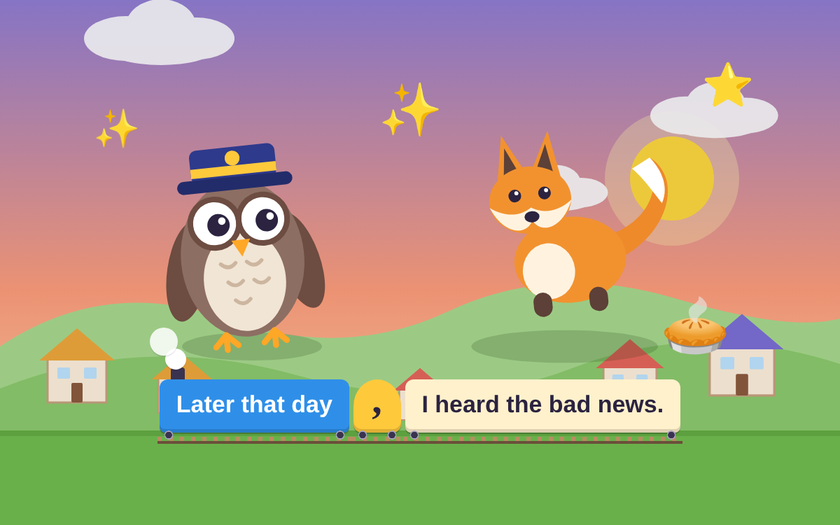 Fronted Adverbials: All Aboard the Sentence Train
