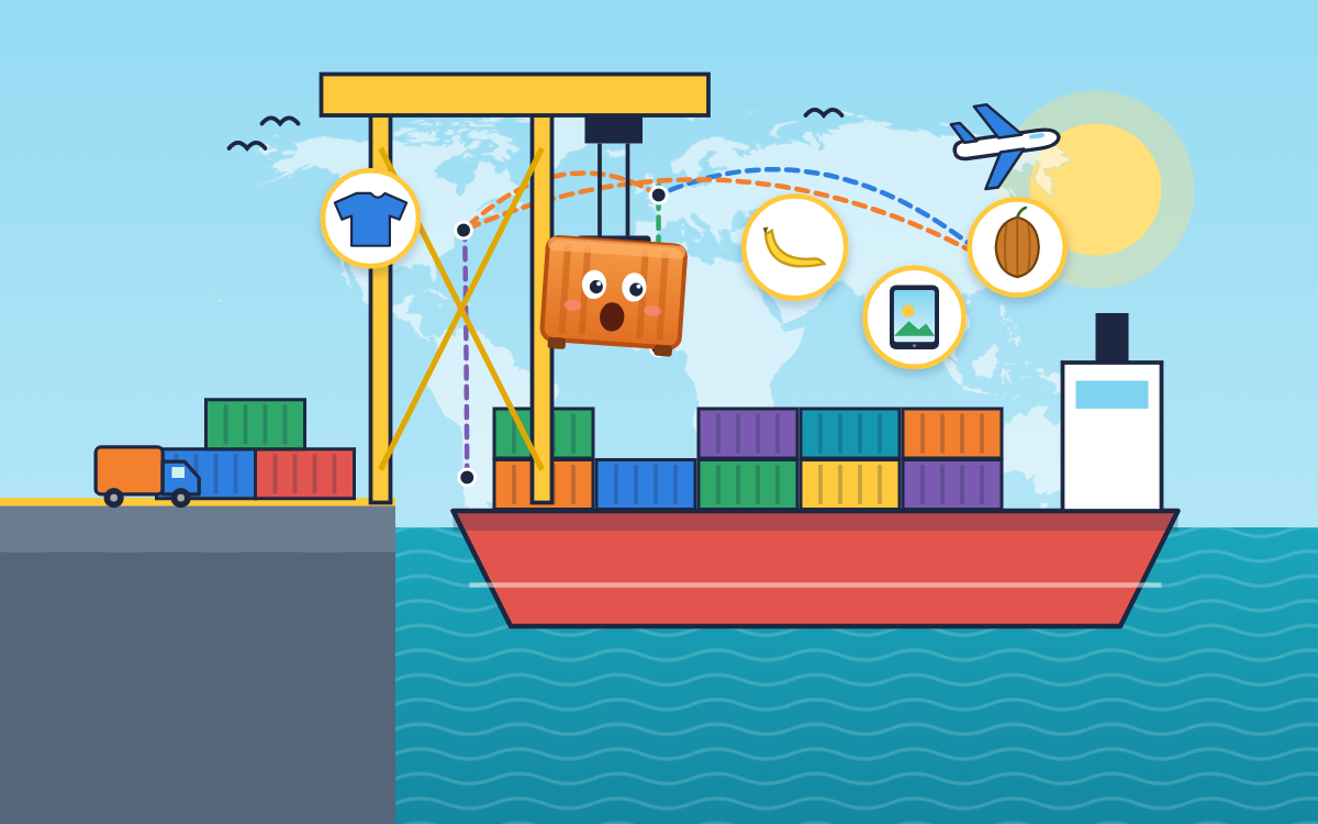 Global Trade: Follow Goods Around the World with Connie