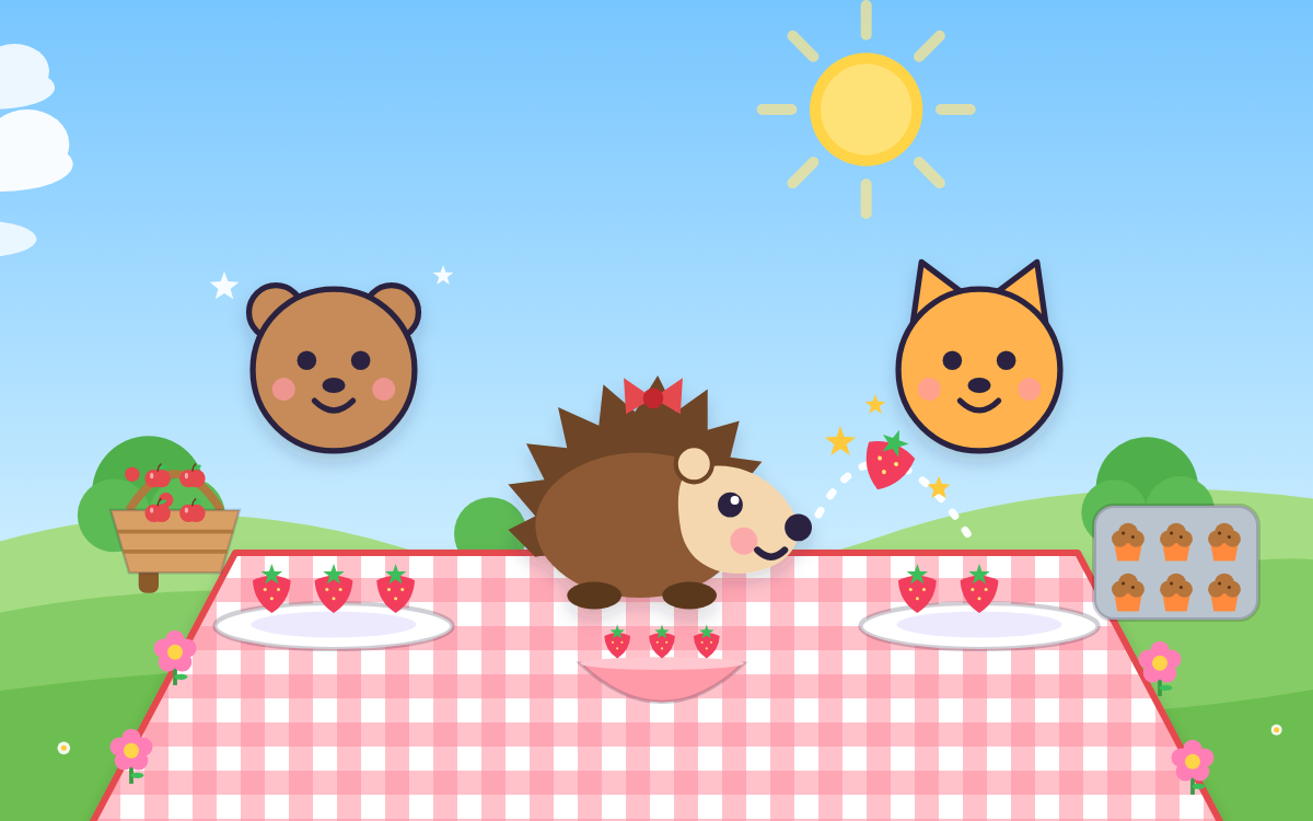 Grouping and Sharing Word Problems: A Hedgehog Picnic