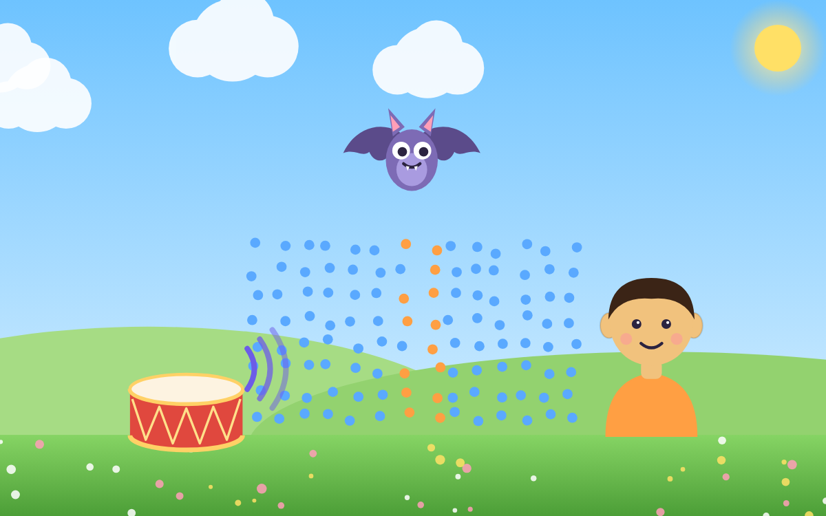 How Sound Travels: A Vibration Adventure with Echo the Bat