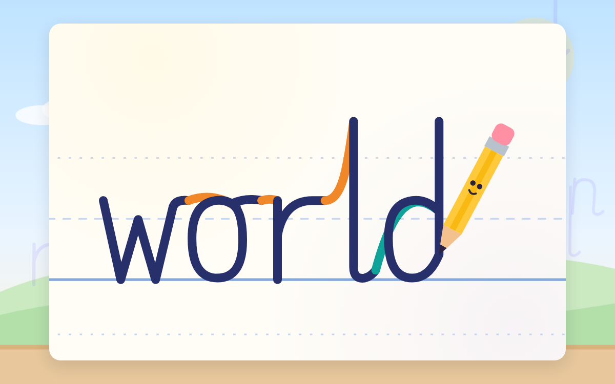 Joined Handwriting: Learn the Joins with Loopy the Pencil