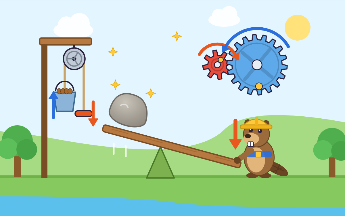 Levers, Pulleys and Gears: Build Machines with Bolt