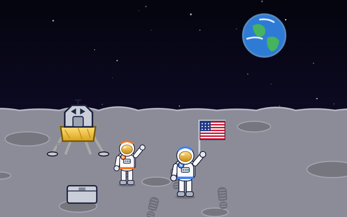 The Moon Landing: Blast Off with Apollo 11 and Columbus