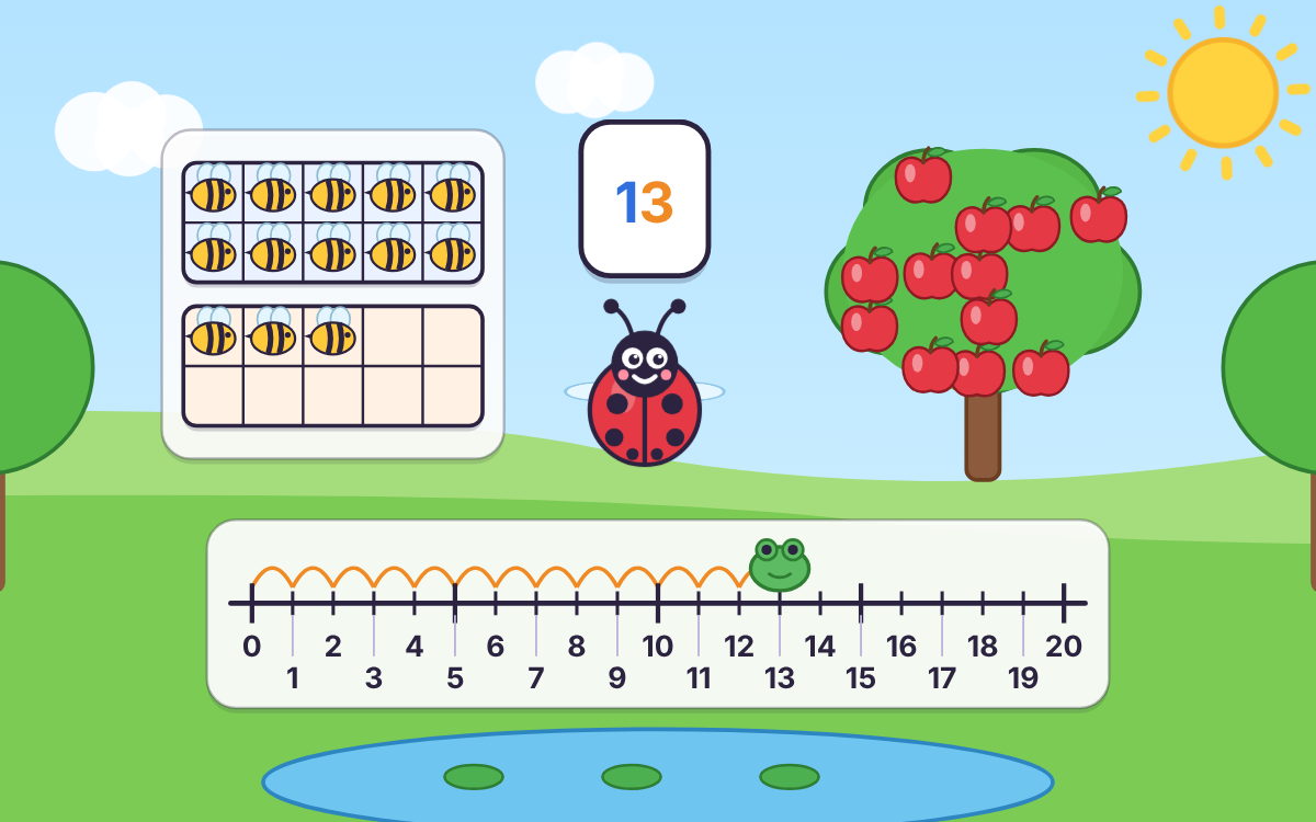 Numbers to 20: Count, Read and Compare with Dotty