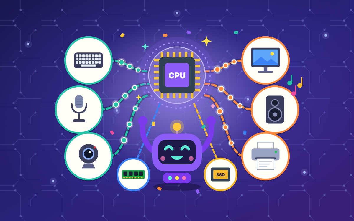 Parts of a Computer: Look Inside with Byte the Robot