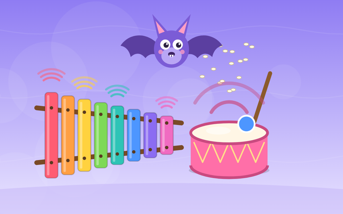 Pitch and Volume: A Sound Lab Adventure with Echo the Bat