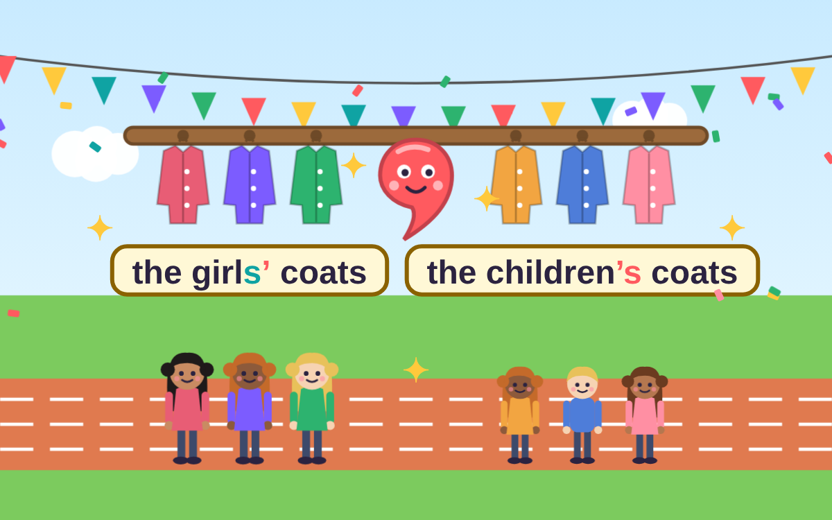 Possessive Apostrophes: Fix the Signs in Apostrophe Town