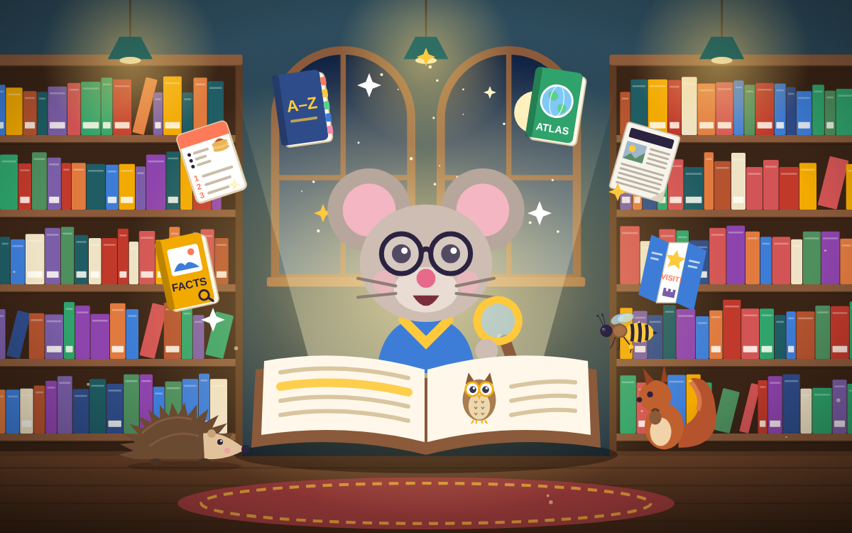 Reading Retrieval: A Fact Hunt in Scout's Library
