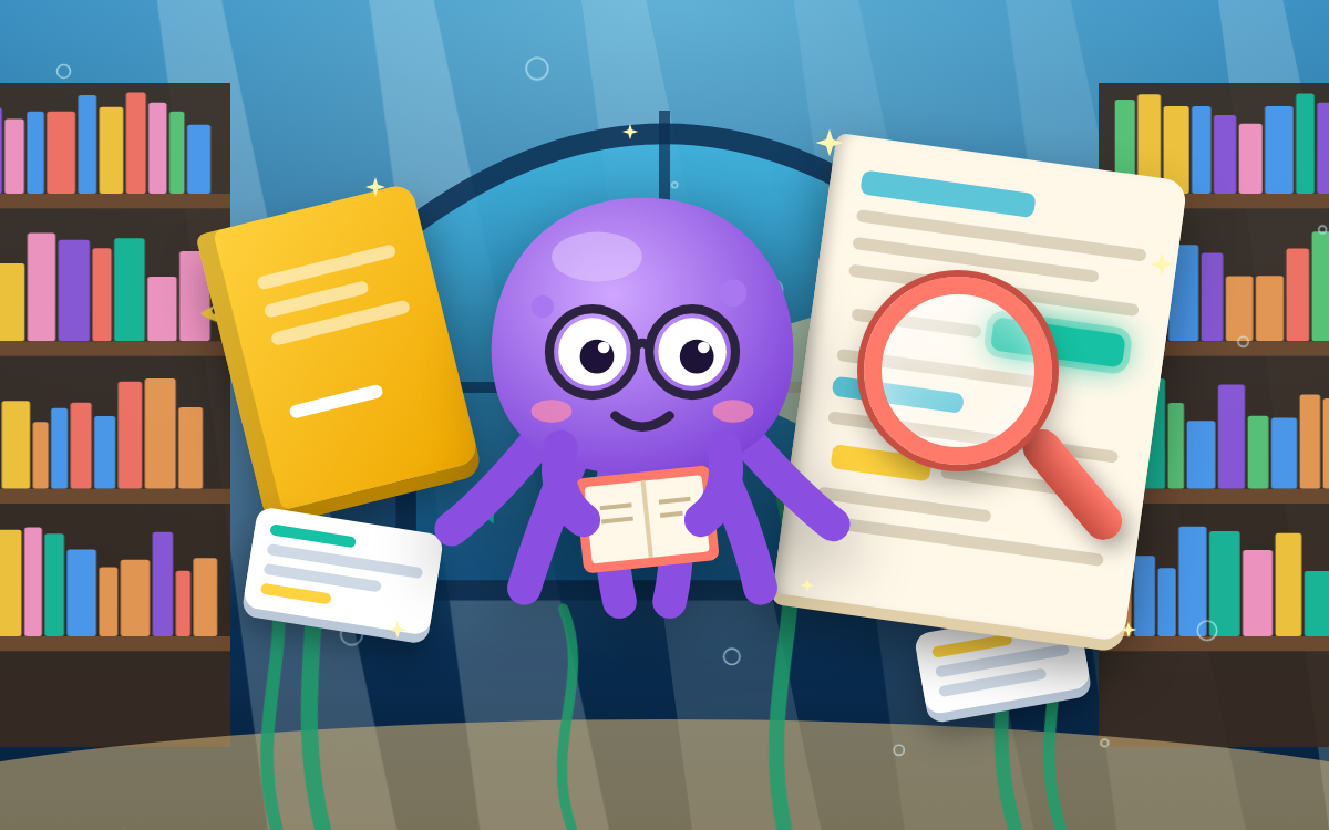 Retrieval Reading Skills: A Deep-Sea Library Adventure