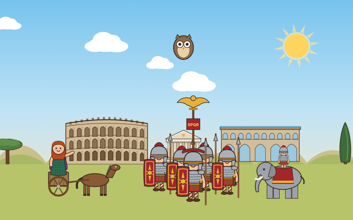 Romans in Britain: March with the Legions from Rome