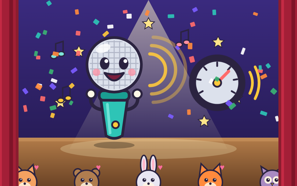 Speaking Skills: Shine on Stage with Echo the Microphone