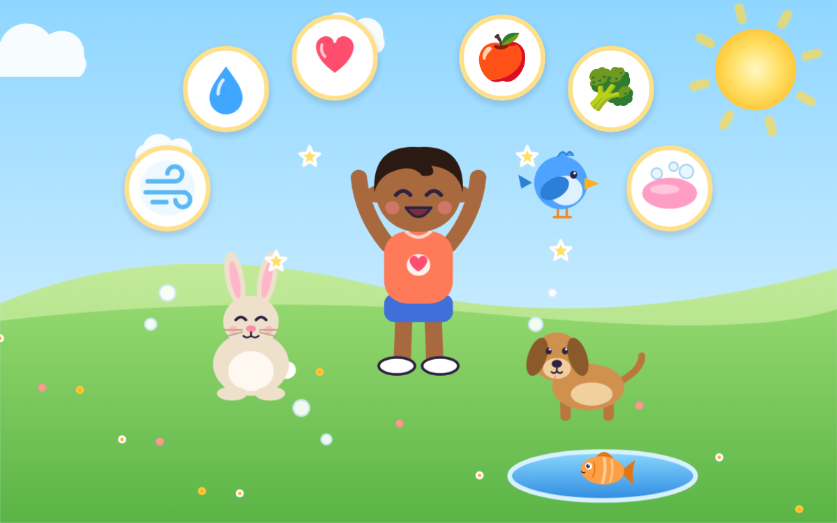 Staying Healthy: Help Bun the Rabbit and Sam Thrive