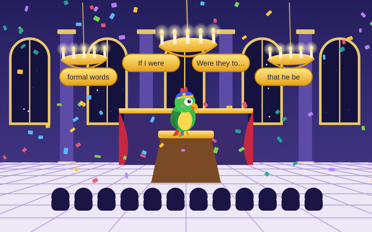 The Subjunctive Form: Help Percy Speak Like Royalty