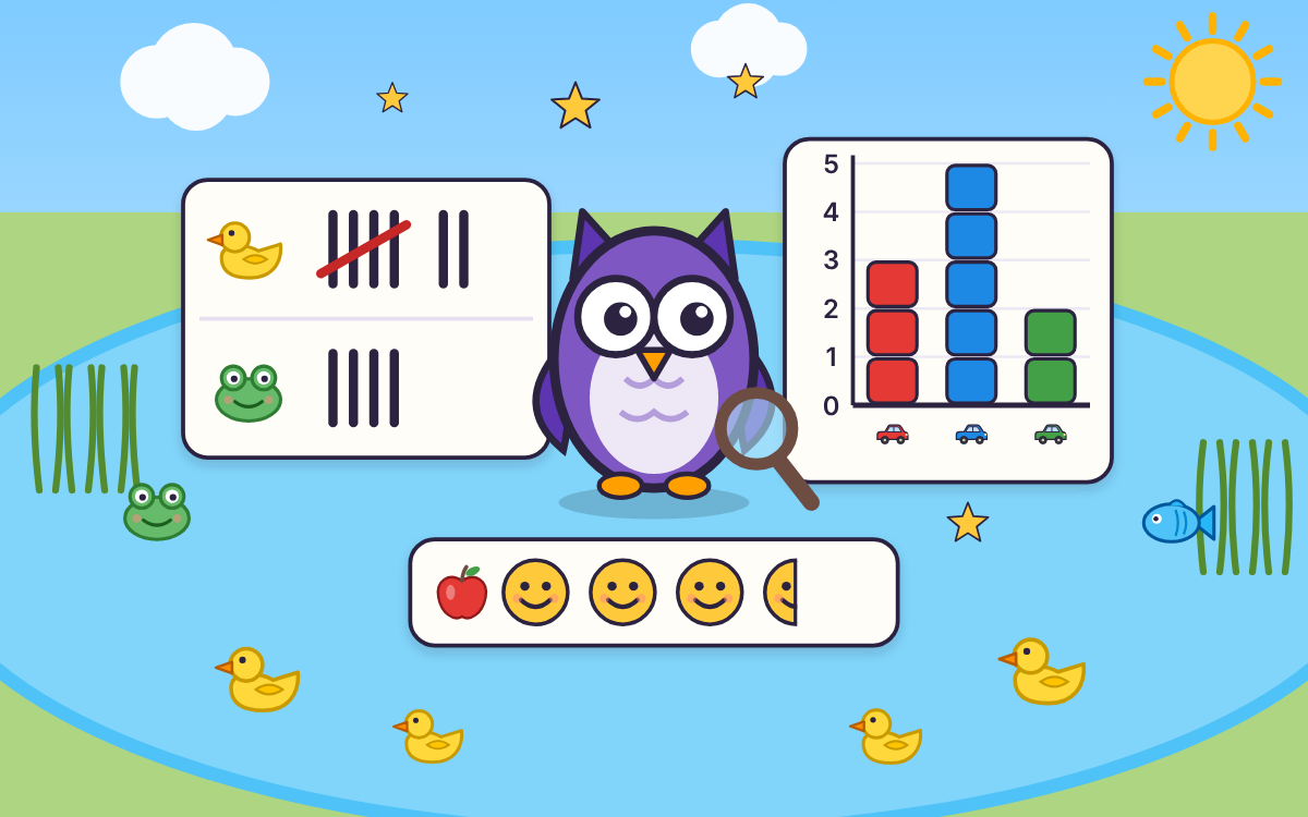 Tally Charts and Pictograms: A Data Park Detective Game