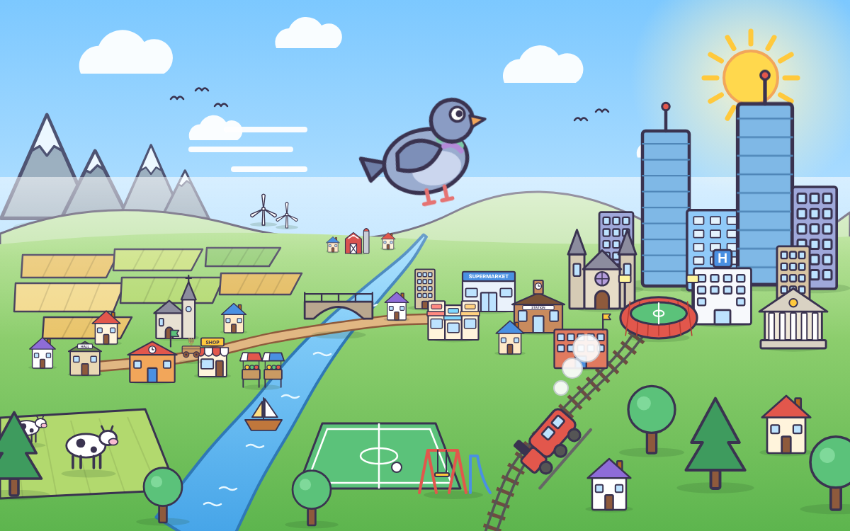 Types of Settlement: Grow a Hamlet into a City with Pip