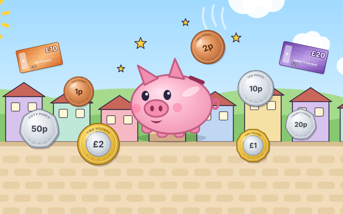 UK Coins and Notes: Penny's Money Street Adventure