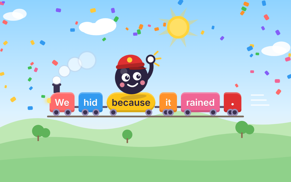 Writing Sentences: All Aboard the Sentence Express