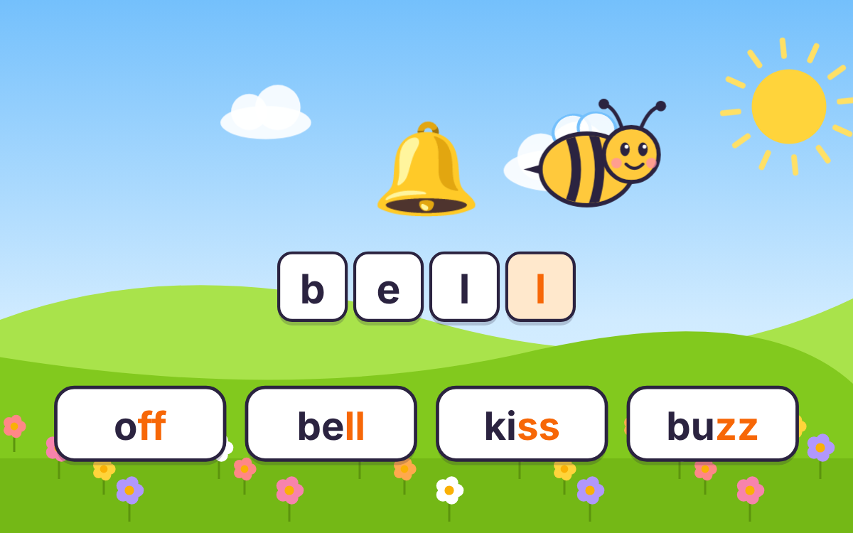 Year 1 Spelling Rules: A Garden Adventure with Bea