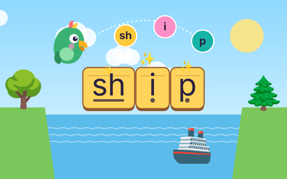 Year 2 Phonics: Blend, Read and Spell on Word Island