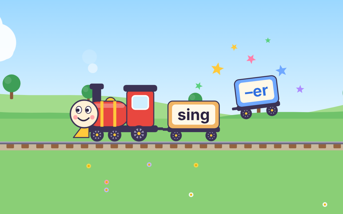 Year 2 Suffixes: Build New Words with Toots the Train