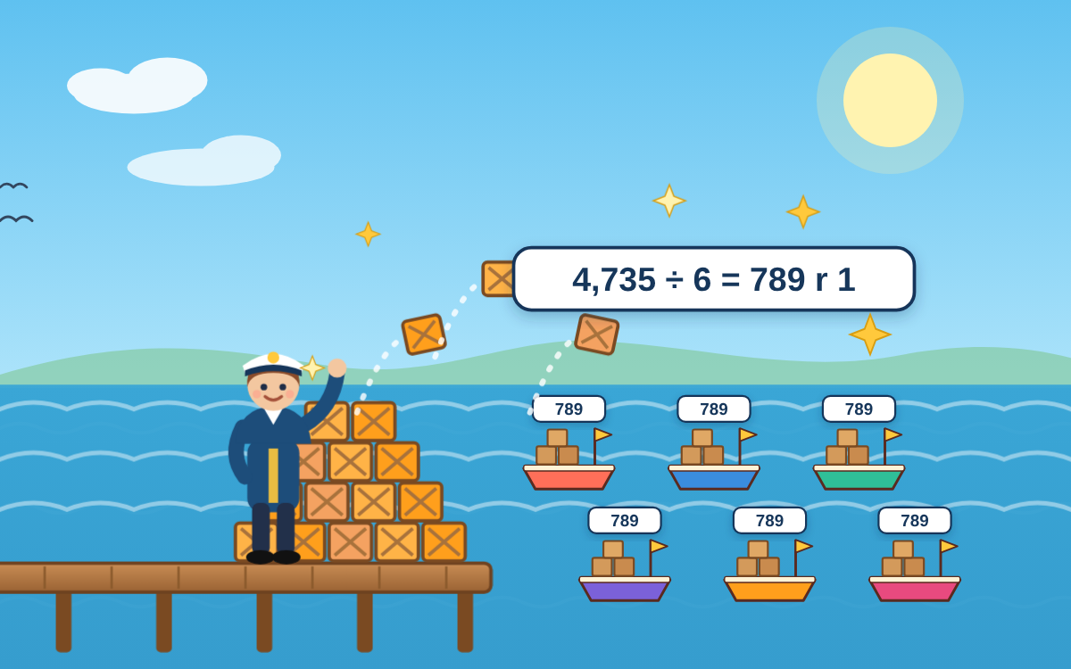 Year 5 Multiplication and Division: Harbour of Numbers